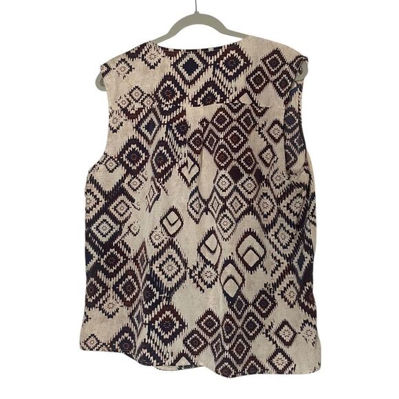 Forever 21 Plus Women’s Boho Western Geo Tank Plus Size XL - Picture 2 of 12